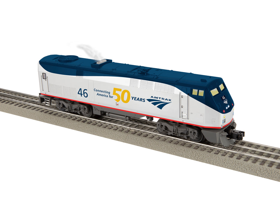 Lionel 2234080 O Gauge LionChief 2.0 GE P42 Genesis Amtrak Phase V 50th Anniversary 46