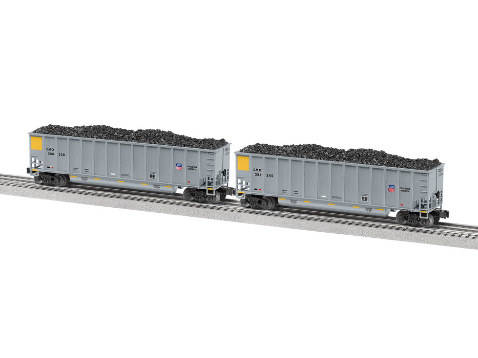 Lionel 2243050 Standard O Gauge Rotary Gondola Union Pacific UP 4-Pack