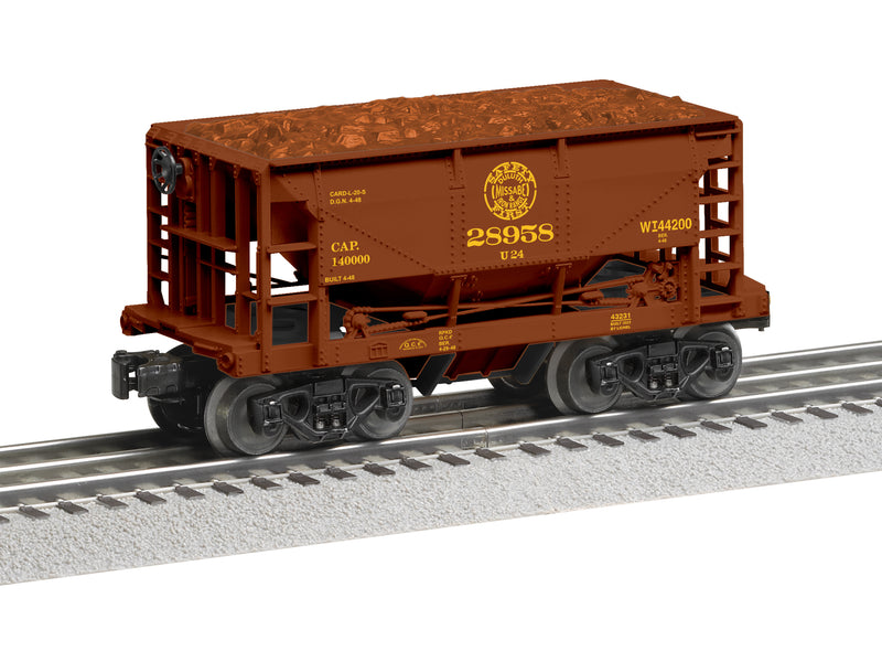 Lionel 2243230 O Gauge Duluth, Missabe and Iron Range DM&IR Ore Car 6 Pack #2
