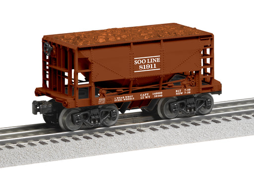 Lionel 2243240 O Gauge SOO Line Ore Car 6 Pack #1