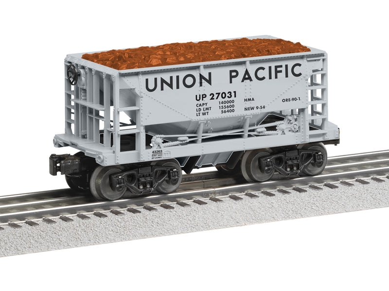Lionel 2243260 O Gauge Union Pacific UP Ore Car 6 Pack #1