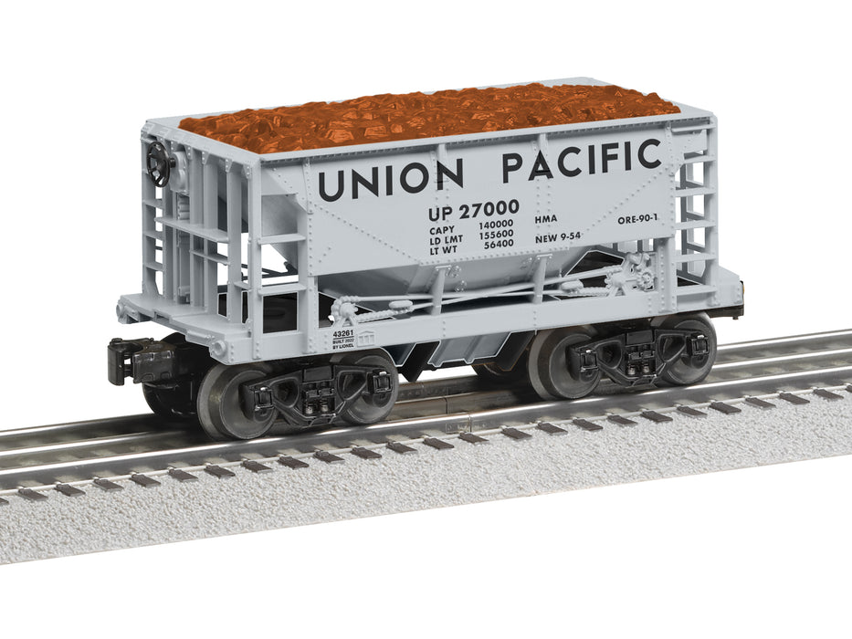 Lionel 2243260 O Gauge Union Pacific UP Ore Car 6 Pack #1