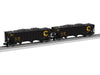 Lionel 2326088 O Scale 100 Ton Open Hopper Chessie System C&O 2 Pack C