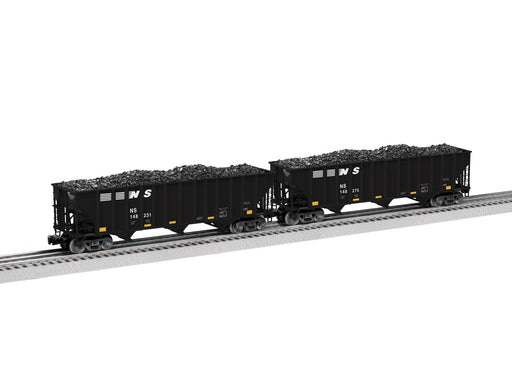 Lionel 2326109 O Scale 100 Ton Open Hopper Norfolk Southern NS 2 Pack C