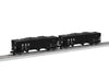 Lionel 2326110 O Scale 100 Ton Open Hopper Reading RDG 2 Pack A