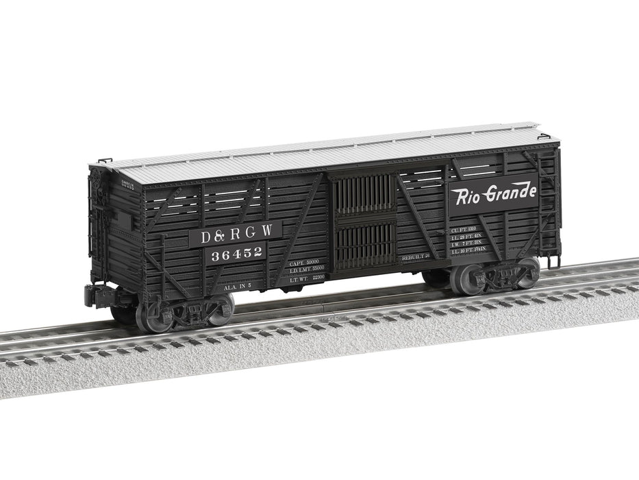 Lionel 2326340 O Scale Vision Stock Car Denver & Rio Grande D&RGW