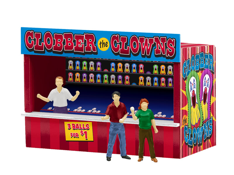Lionel 2330050 O Gauge Midway Game 3 Pack with Figures