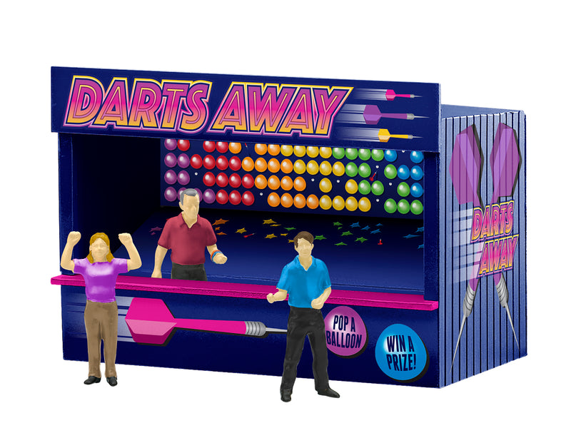 Lionel 2330050 O Gauge Midway Game 3 Pack with Figures
