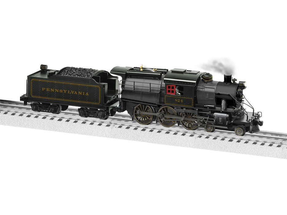Lionel 2331590 O Scale Legacy Camelback 4-6-0 Steam Loco Pennsylvania PRR 824 - BTO