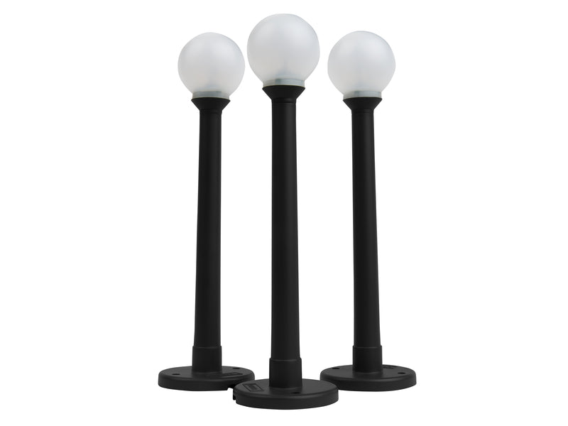 Lionel 6-12926 O Gauge #64 Globe Street Lamps (3-Pack)