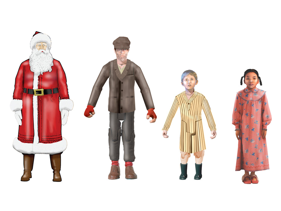 Lionel 6-14273 O Gauge Polar Express™ Figures Add-On Figures Santa & Children