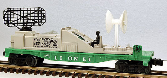 Lionel 6-16652 O Gauge Operating Radar Car Lionel Lines - NOS