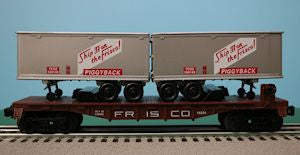 Lionel 6-16926 O Gauge Frisco SLSF with Trailer - USED
