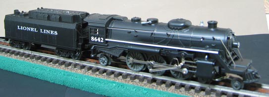 Lionel 6-18642 O Gauge 4-6-2 Steam Locomotive Lionel Lines 8642 - Like New USED
