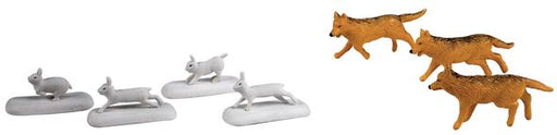 Lionel 6-24252 O Gauge Polar Express™ Figures Add-On Figures Wolves and Rabbits