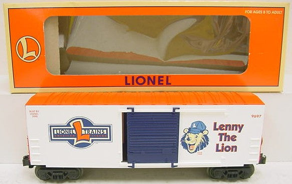 Lionel 6-29232 O Gauge Lenny The Lion Hi-Cube Boxcar - NOS