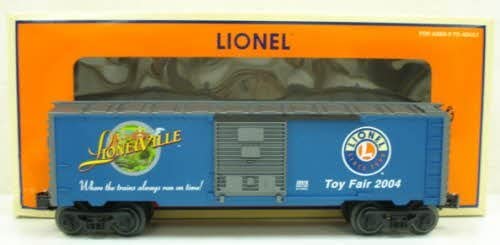 Lionel 6-29919 O Gauge 2004 Toy Fair Boxcar - NOS