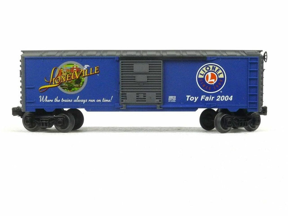 Lionel 6-29919 O Gauge 2004 Toy Fair Boxcar - NOS