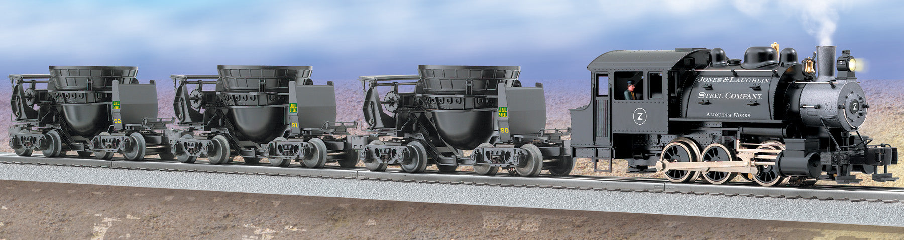 Laughlin Train Ride Lionel 6-31733 O Gauge Jones & Laughlin Steel Slag Train Set (No Track ...