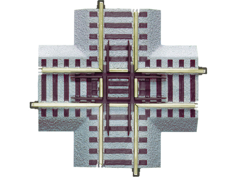 Lionel 6-49864 S Gauge American Flyer FasTrack 90 Degree Crossover