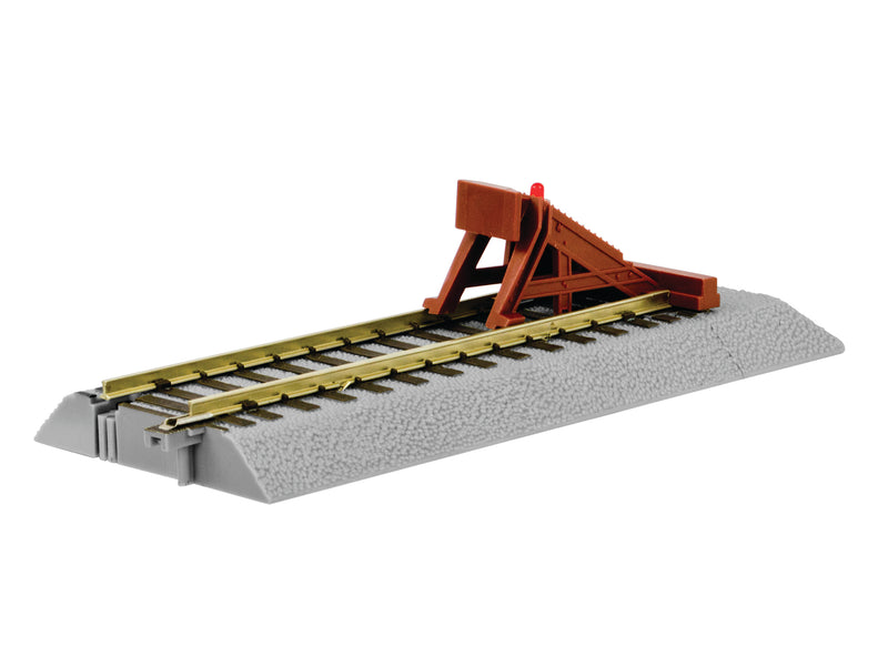 Lionel 6-49866 S Gauge American Flyer FasTrack Straight Lighted Bumper