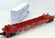 Lionel 6-52101 O Gauge Chicagoland Club Car BN Maxi-Stack Well Car with Containers - NOS