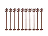 10 telephone poles from lionel trains