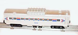 Lionel 6-6412 O Gauge Vista Dome Passenger Car Amtrak - NOS