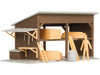 Lionel 6-81629 O Scale Lumber Shed Kit