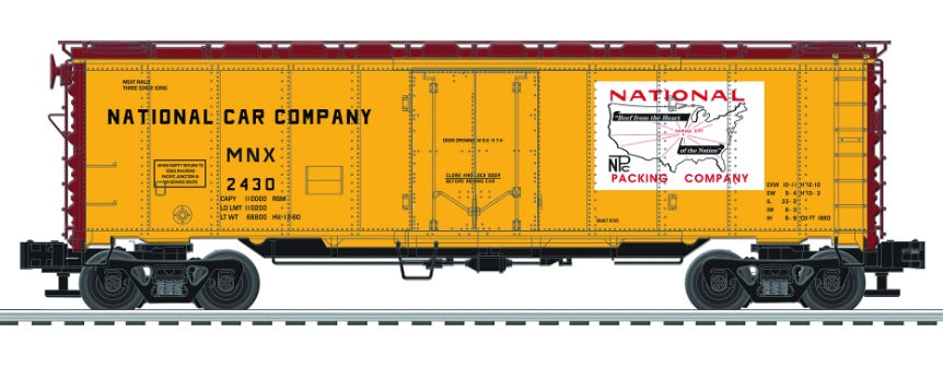 Lionel 6-84121 O-27 40' Steel Reefer, National