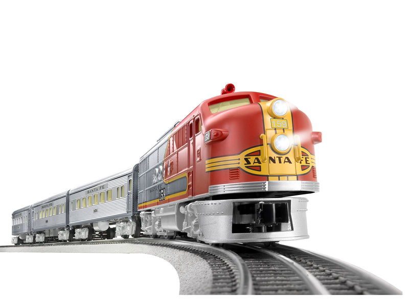 Lionel 6-84719 O Gauge LionChief Santa Fe Super Chief Model Train Set with Bluetooth