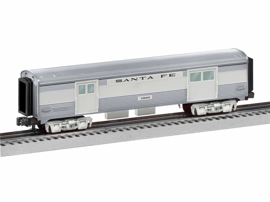 Lionel 6-84724 O Gauge Santa Fe Super Chief Add-On Baggage Car ATSF 1386