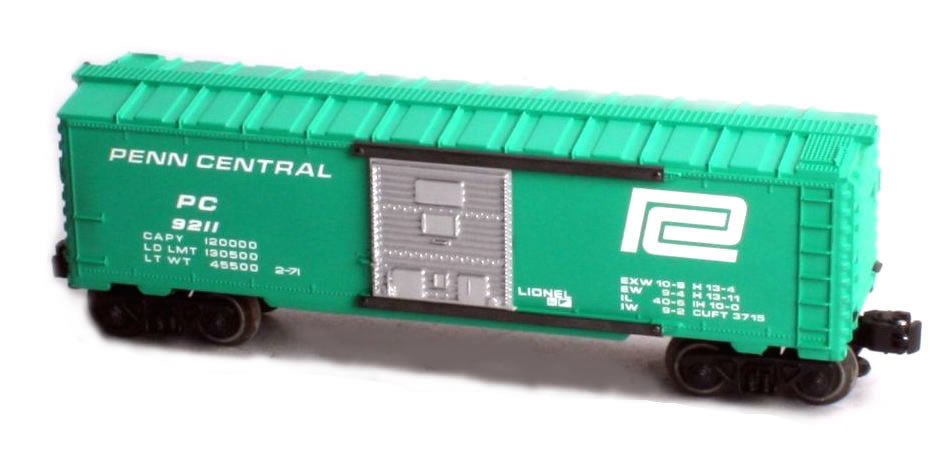 Lionel 6-9211 O Gauge Boxcar Penn Central PC - NOS
