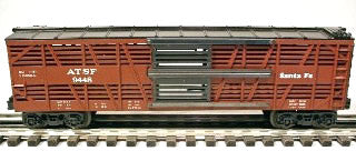 Lionel 6-9448 O Gauge Stock Car Santa Fe ATSF - NOS