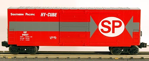 Lionel 6-9607 O Gauge Hi-Cube Boxcar Southern Pacific SP - NOS
