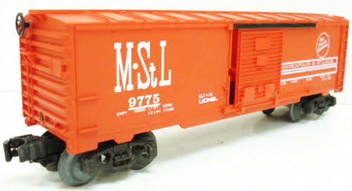 Lionel 6-9775 O Gauge Boxcar Minneapolis and St. Louis M&StL - NOS