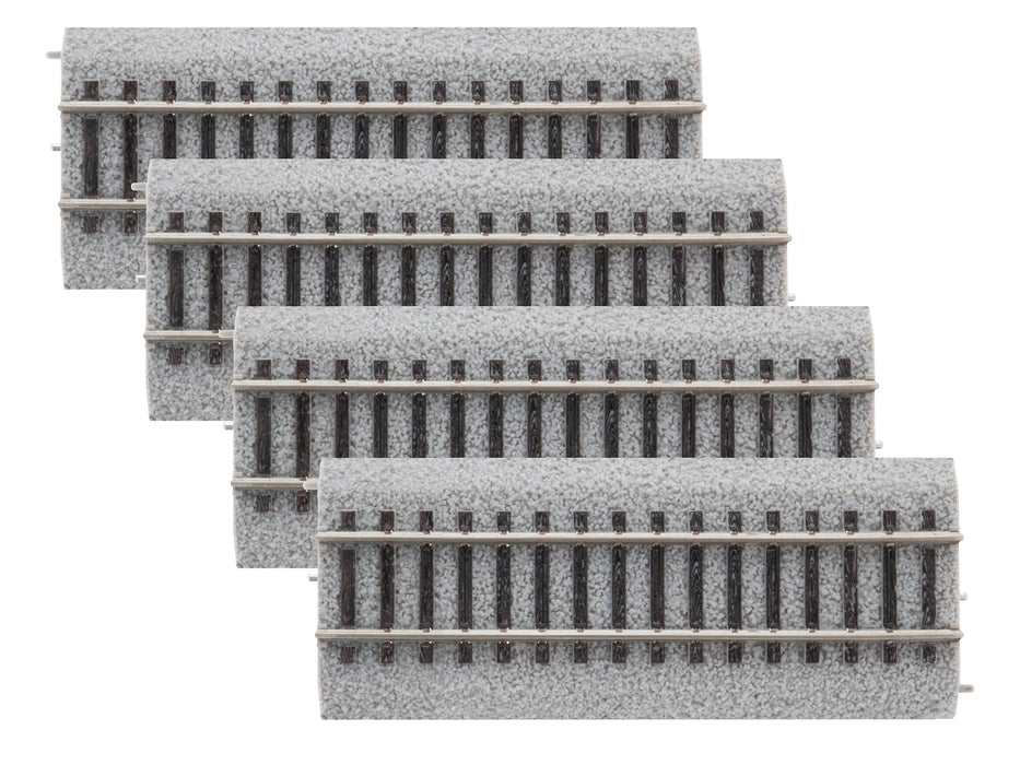 Lionel 8768044 HO Scale MagneLock 4.5" Straight 4 Pack