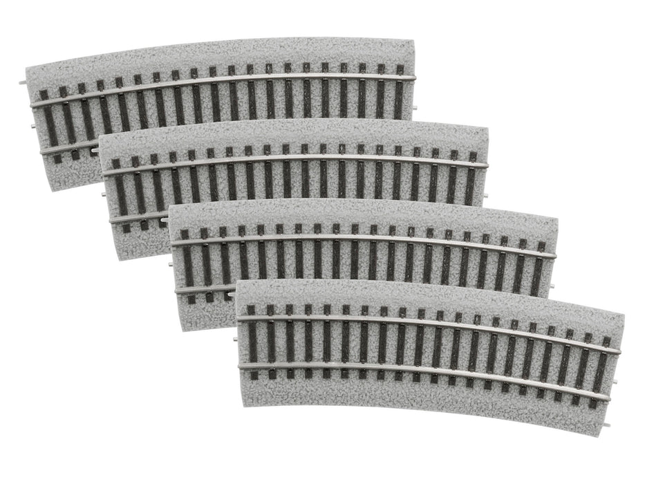 Lionel 8768064 HO Scale MagneLock 20" Radius Half Curve 4 Pack