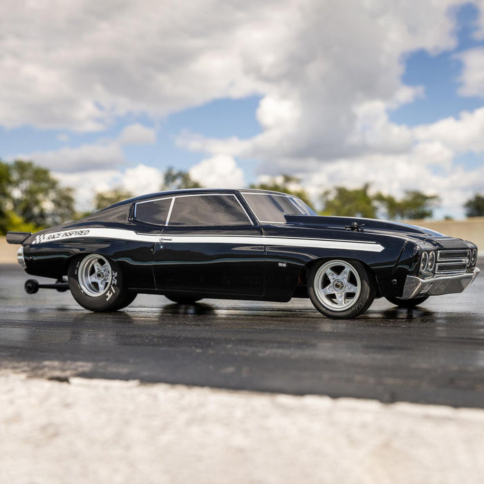 Losi 01023T2 1970 Chevrolet Chevelle 2WD Mini No Prep Drag Car - Black