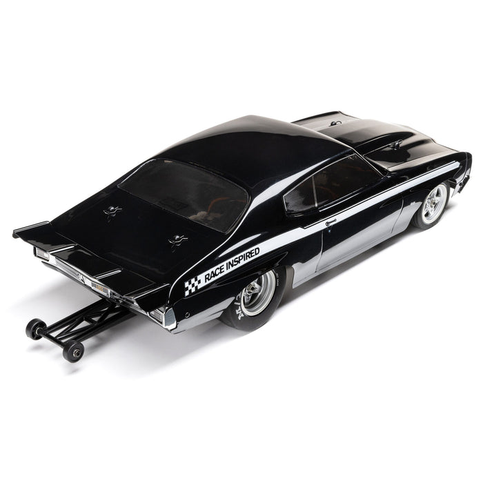 Losi 01023T2 1970 Chevrolet Chevelle 2WD Mini No Prep Drag Car - Black