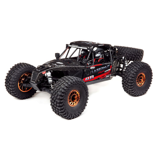 LOSI 03028T2 1/10 Black Lasernut U4 Brushless RTR 4WD Rock Racer