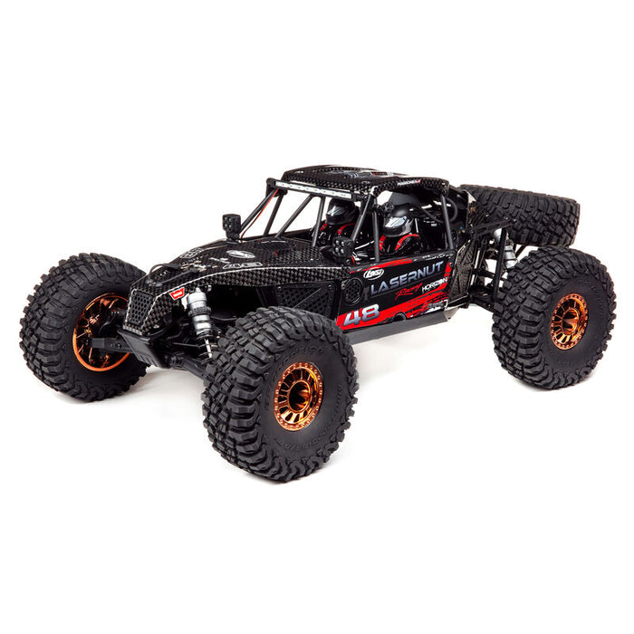 LOSI 03028T2 1/10 Black Lasernut U4 Brushless RTR 4WD Rock Racer