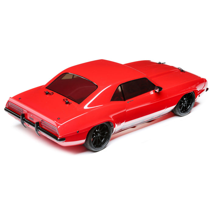 Losi 03033T1 Red 1969 Chevrolet Camaro V100 Brushed RTR 4WD On-Road Car