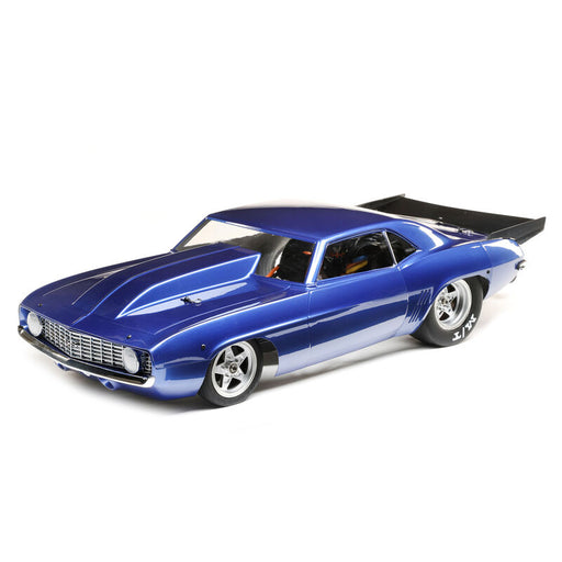 Losi 03035T2 1969 Chevrolet Camaro 22S No Prep Drag Car - Blue 