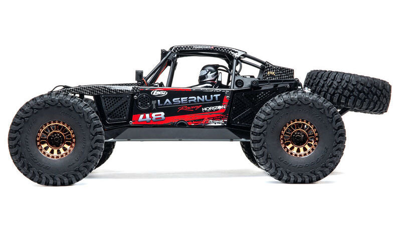 LOSI 03028T2 1/10 Black Lasernut U4 Brushless RTR 4WD Rock Racer