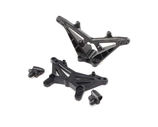LOSI 214011 Front and Rear Shock Tower for Mini-T 2.0
