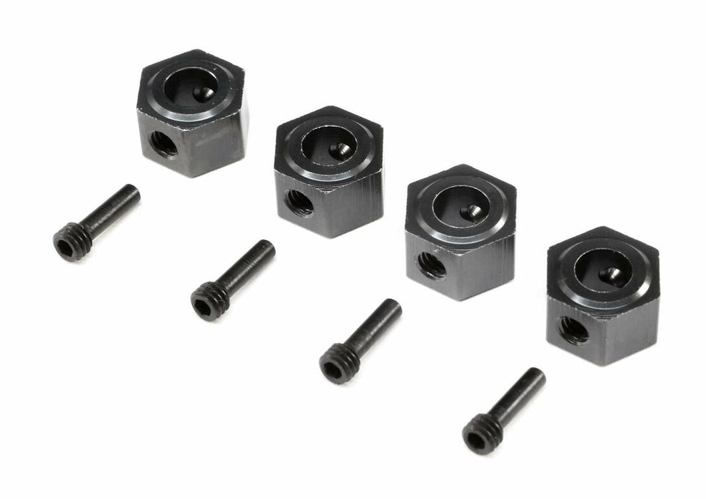 LOSI 343200 12mm Machined Wheel Hex for LMT 4 Pack