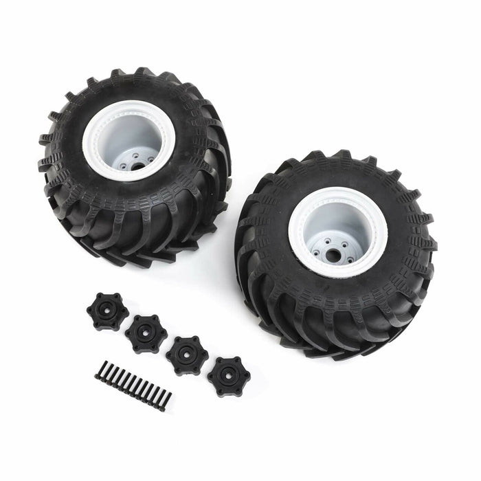 LOSI 43034  Left and Right Mounted Monster Truck Tires for LMT 1 Pair