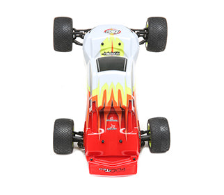 LOSI LOS01015T1 1/18 Mini-T 2.0 RTR 2WD Truck Red and White