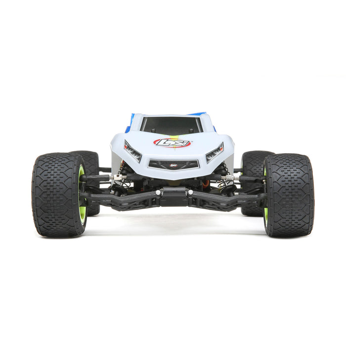 LOSI LOS01015T2 1/18 Mini-T 2.0 RTR 2WD Truck Blue and White